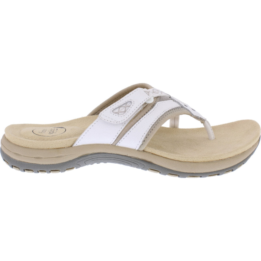 Free Spirit 40515 Juliet White Leather Sandals