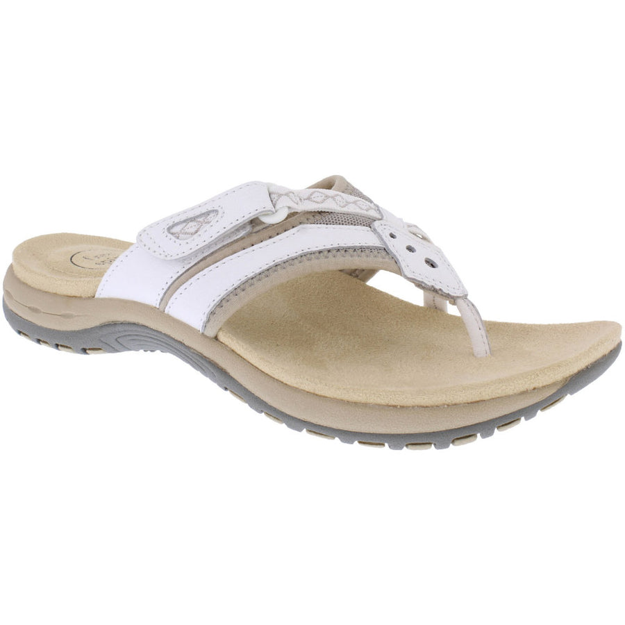 Free Spirit 40515 Juliet White Leather Sandals