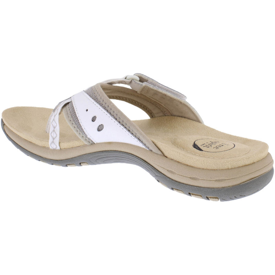 Free Spirit 40515 Juliet White Leather Sandals