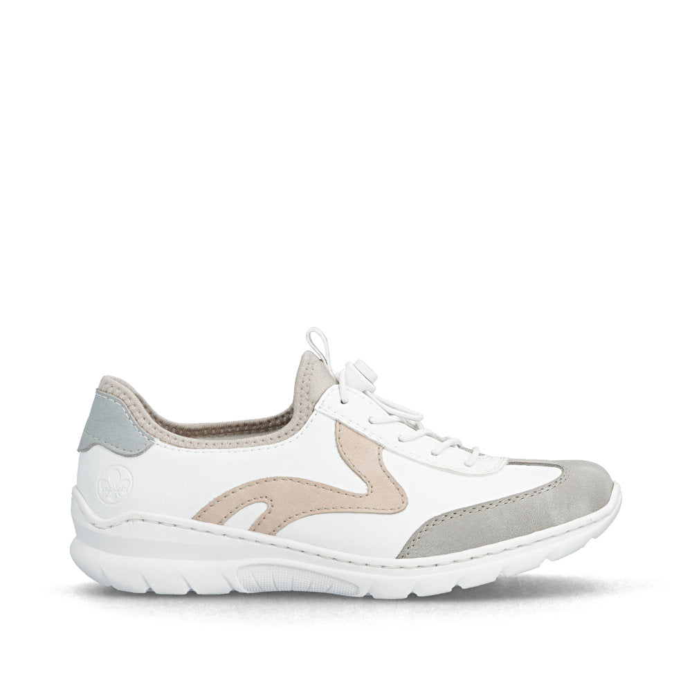 Rieker Nikita L32G9-80 White Shoes