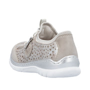 Rieker Nikita L32P6-90 Silver Shoes