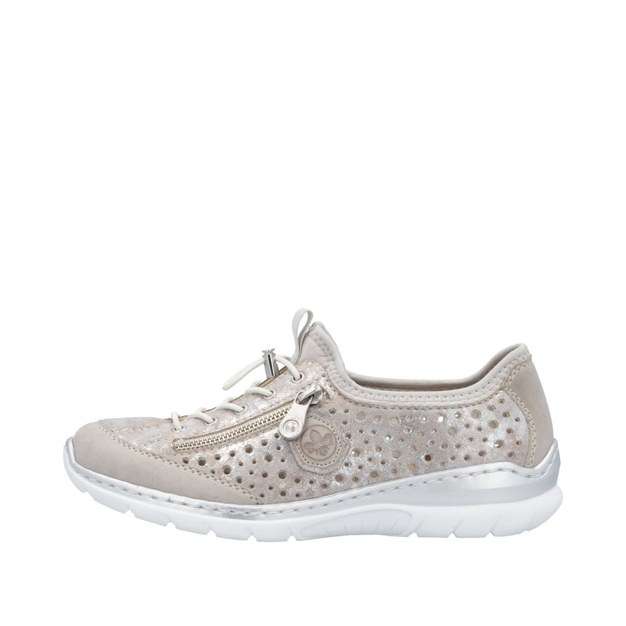 Rieker Nikita L32P6-90 Silver Shoes