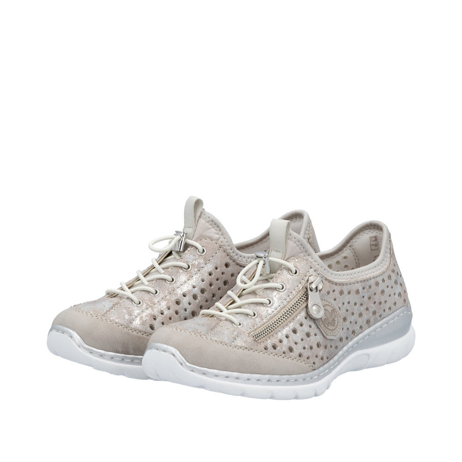 Rieker Nikita L32P6-90 Silver Shoes