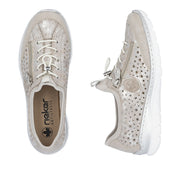 Rieker Nikita L32P6-90 Silver Shoes