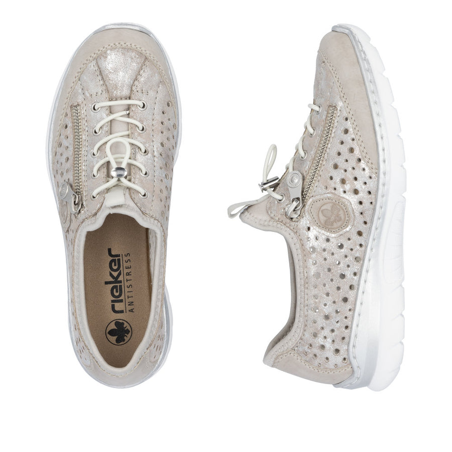 Rieker Nikita L32P6-90 Silver Shoes
