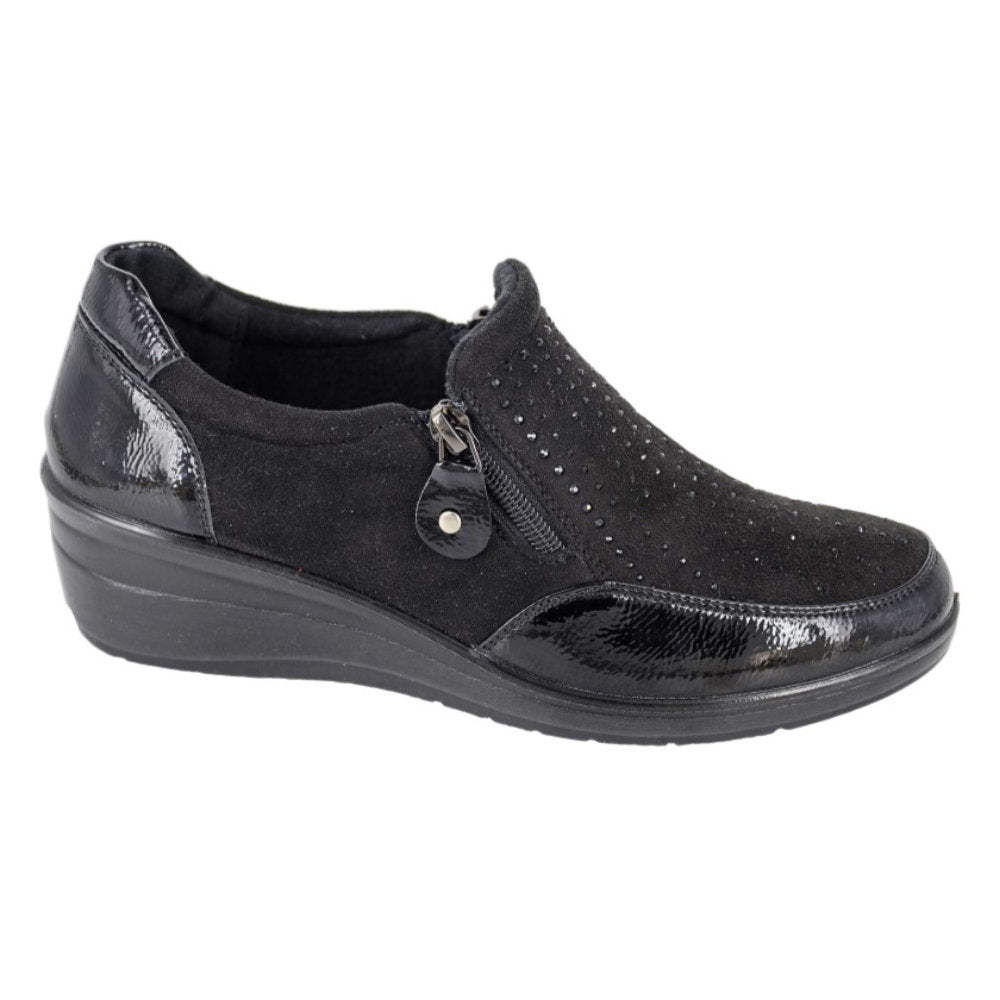 Boulevard L628AP Black Shoes