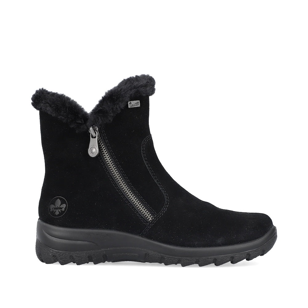 Rieker Eike L7162-00 Black Boots