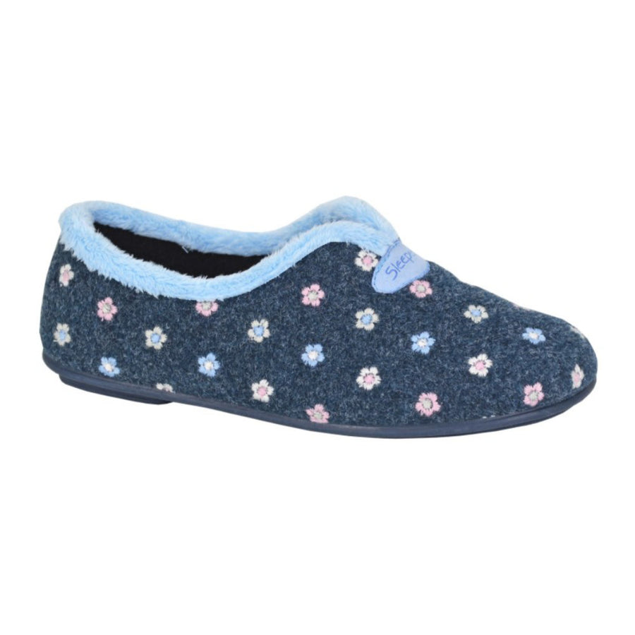 Sleepers LS181NC Carol Navy Slippers