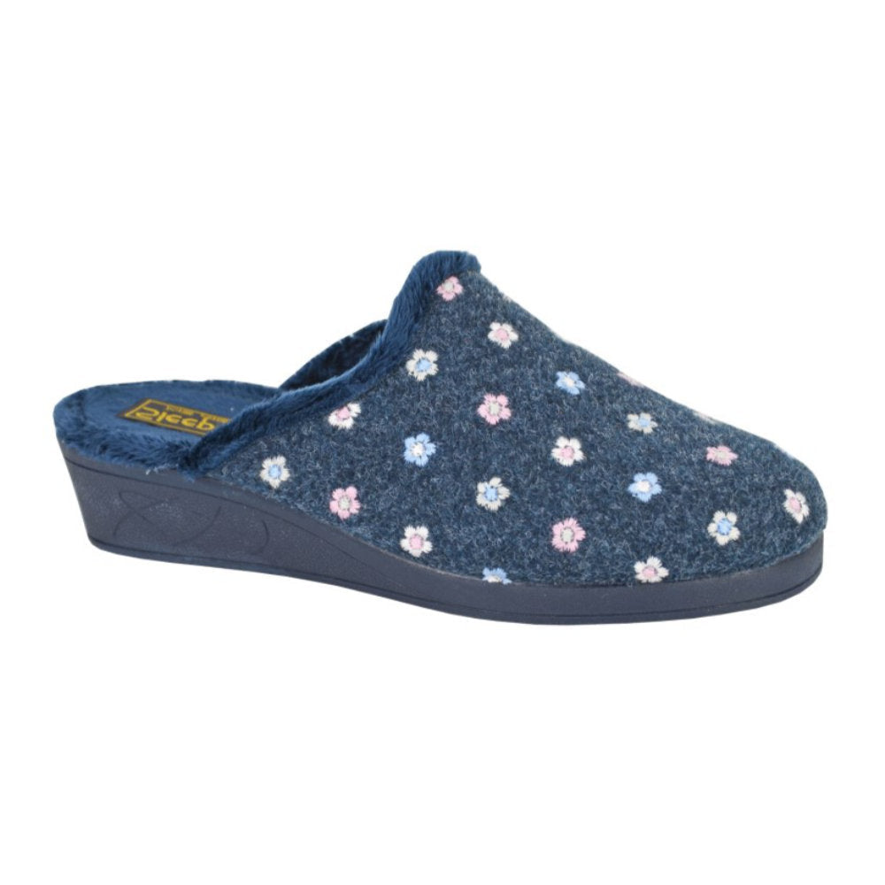 Sleepers LS183NC Josephine Navy Slippers