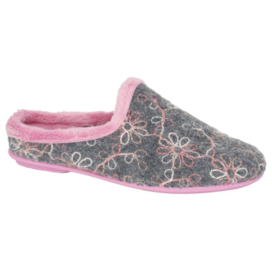 Sleepers LS192F Eloise Grey Slippers