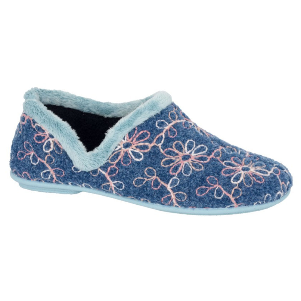 Sleepers LS193C Sara Blue Slippers