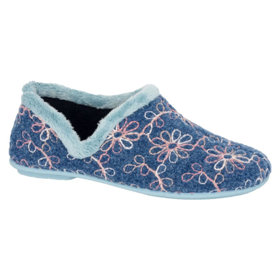Sleepers LS193C Sara Blue Slippers