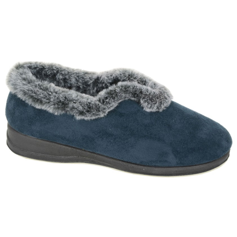 Sleepers LS194C Phoebe Navy Blue Slippers