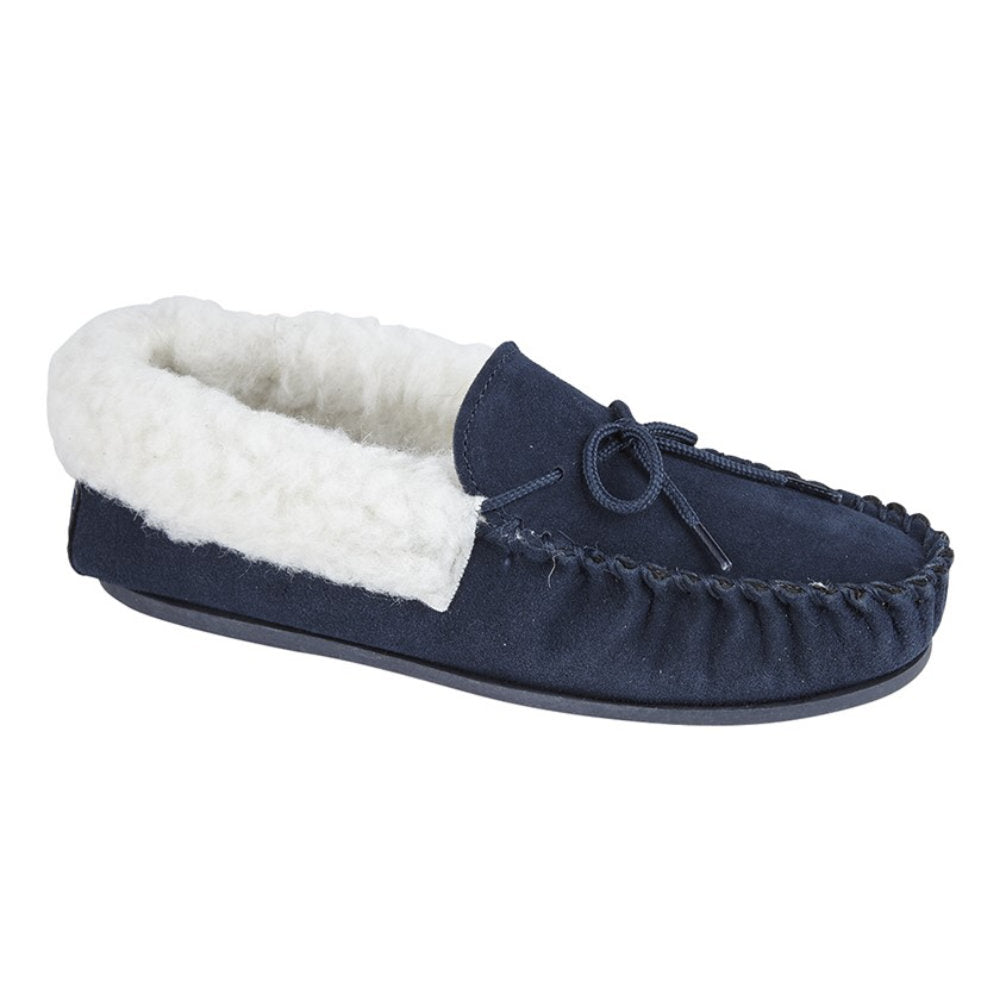 Mokkers LS338NC Emily Navy Slippers