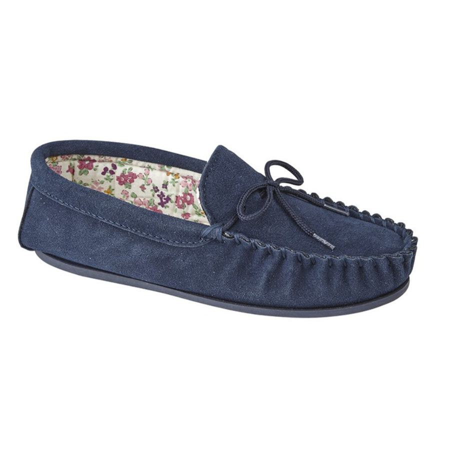 Mokkers LS339NC Lily Navy Slippers