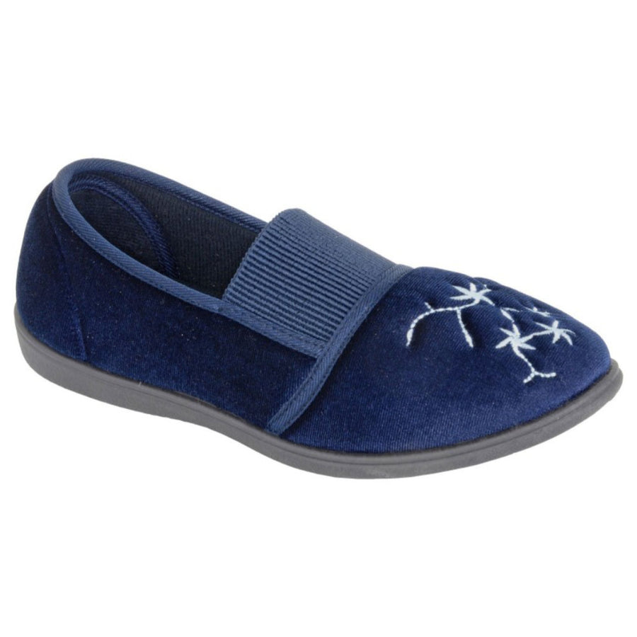 Zedzzz LS349NC Joanna Navy Slippers