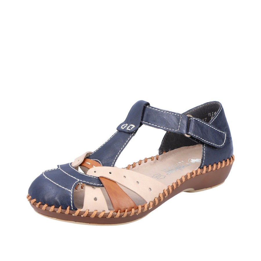Rieker Desideria M1655-14 Navy Shoes