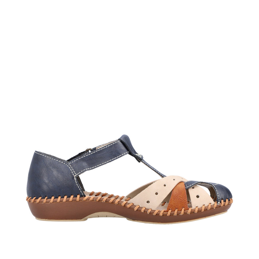 Rieker Desideria M1655-14 Navy Shoes