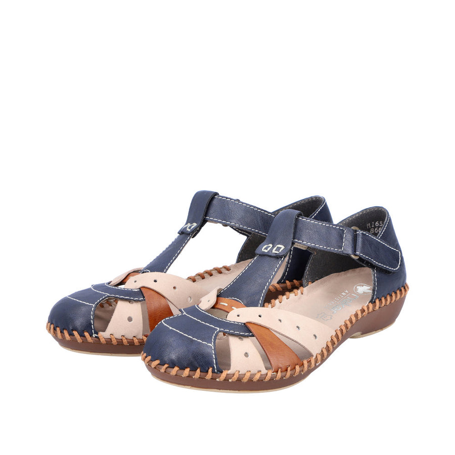 Rieker Desideria M1655-14 Navy Shoes