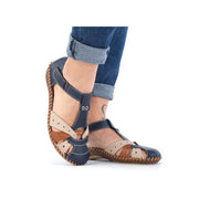 Rieker Desideria M1655-14 Navy Shoes