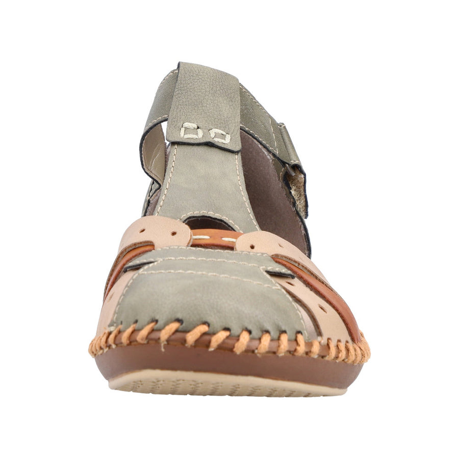 Rieker Desideria M1655-54 Olive Shoes