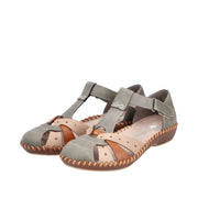 Rieker Desideria M1655-54 Olive Shoes