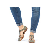Rieker Desideria M1655-54 Olive Shoes