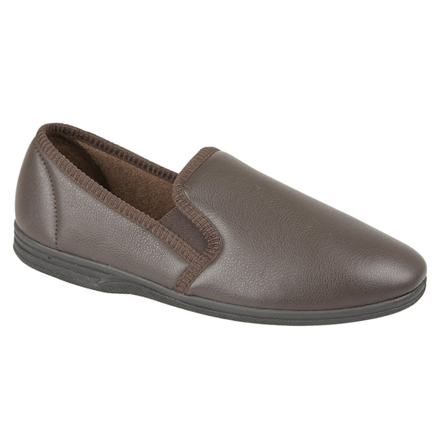 Zedzzz MS499B Ivor Brown Slippers