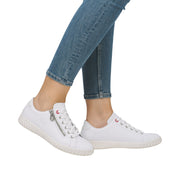 Rieker Edna N0900-81 White Shoes