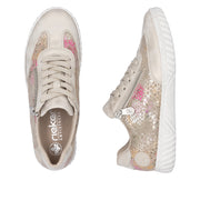 Rieker Edna N0902-90 Gold Shoes