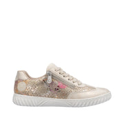 Rieker Edna N0902-90 Gold Shoes