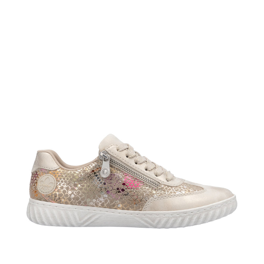 Rieker Edna N0902-90 Gold Shoes