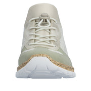 Rieker Nikita N4260-80 White Green Shoes