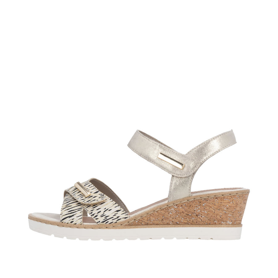 Remonte Fanni R6266-90 Gold Sandals