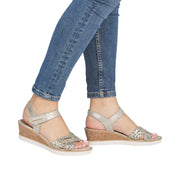Remonte Fanni R6266-90 Gold Sandals