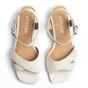 Hotter Riviera White Sand Sandals