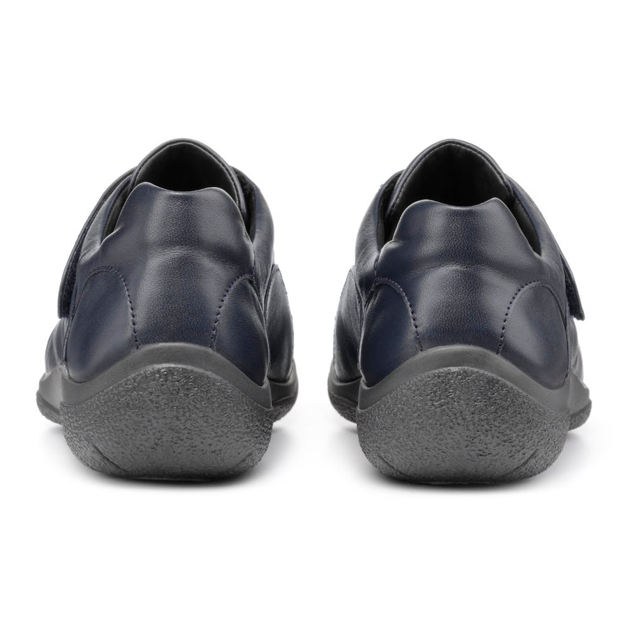 Hotter Sugar II Wide Navy Shoes