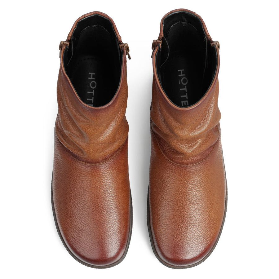 Hotter Whisper Wide Tan Boots