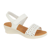 Jo & Joe Cassandra White Sandals