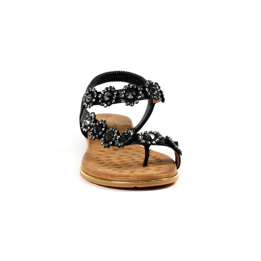 Lunar Charlotte II Black Sandals