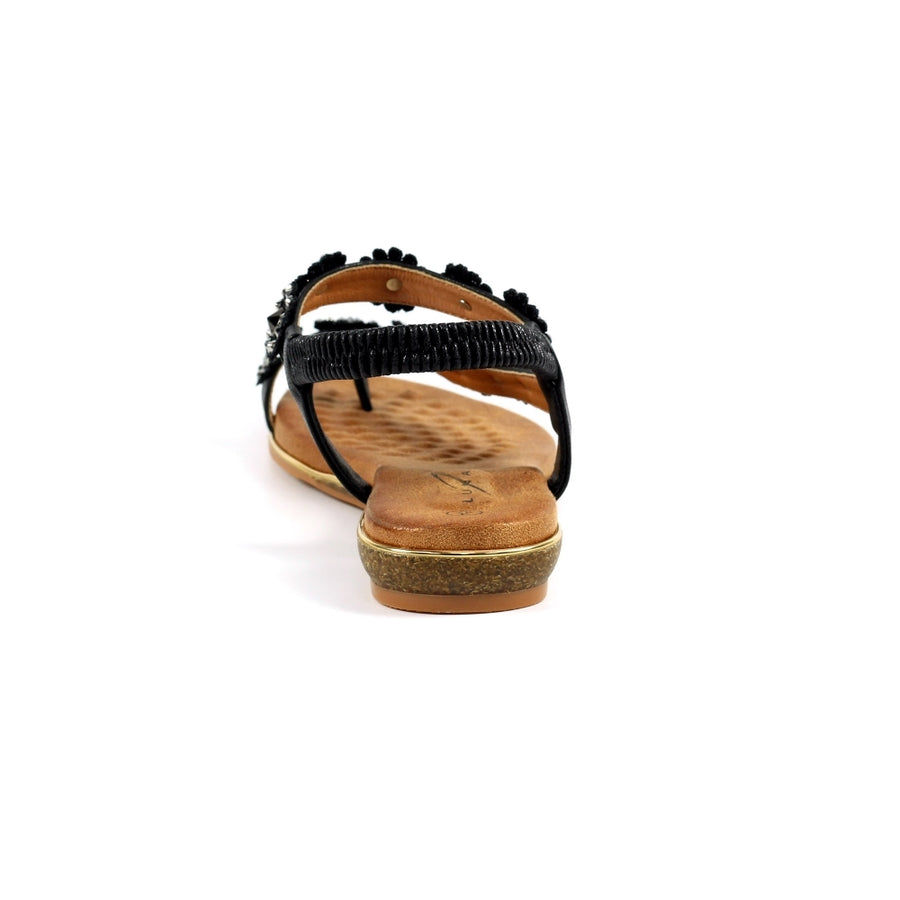 Lunar Charlotte II Black Sandals