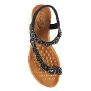Lunar Charlotte II Black Sandals