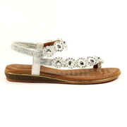 Lunar Charlotte II Silver Sandals