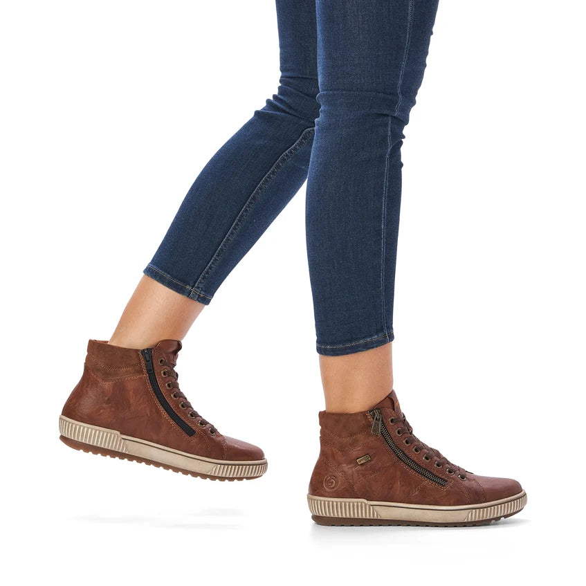 Remonte Maditta D0772-22 Brown Lace-Up Boots