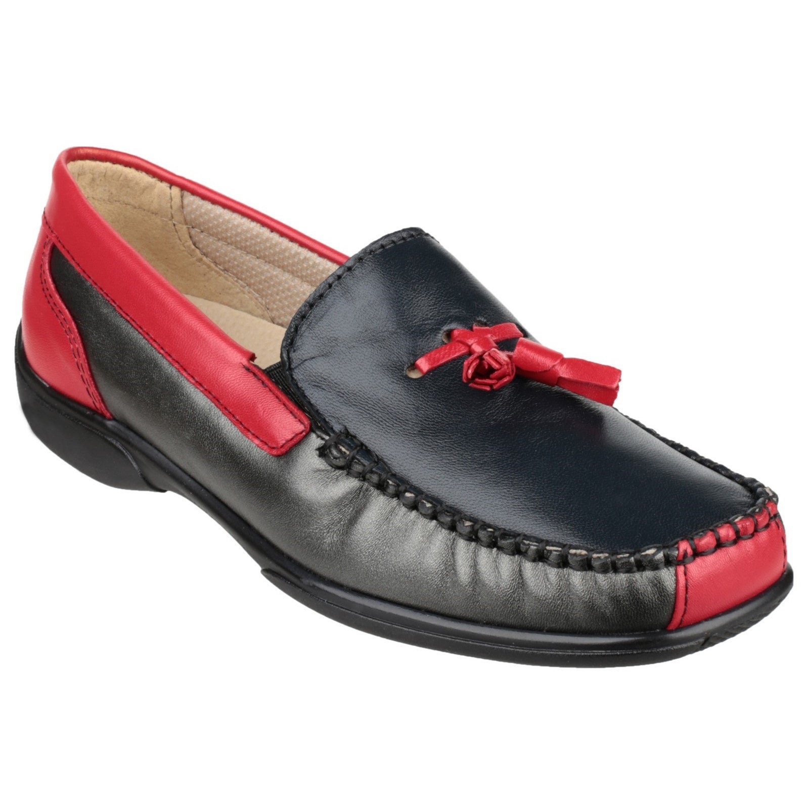 Cotswold Biddlestone Black Loafers