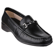 Cotswold Barrington Black Loafers