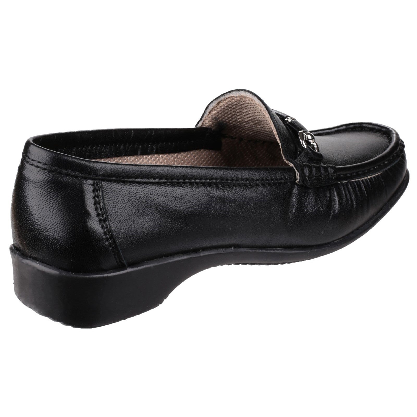 Cotswold Barrington Black Loafers