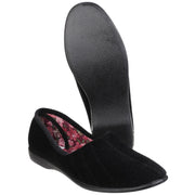 GBS Audrey Ladies Black Slippers
