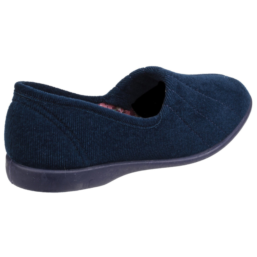 GBS Audrey Ladies Navy Slippers