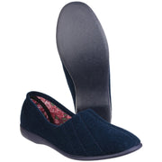 GBS Audrey Ladies Navy Slippers